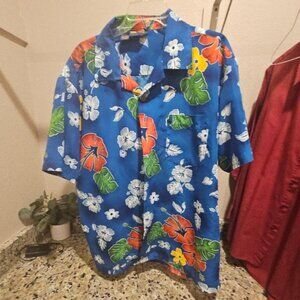 Men's Roundy Bay Hawaiian Shirt Size XL
